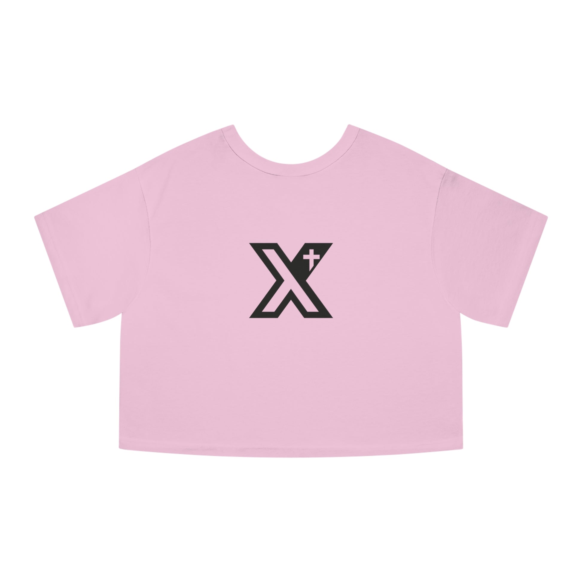 Cropped T-Shirt - Holy Ghost Revival - Pink
