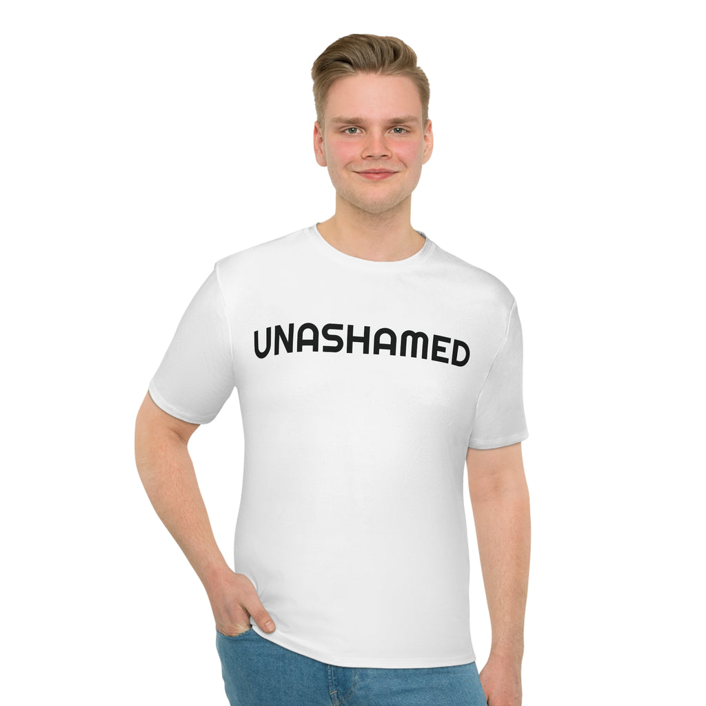 Graphic T-shirt - UNASHAMED G O A T Tee – Jesus vs Satan Victory | Revelation 1:18