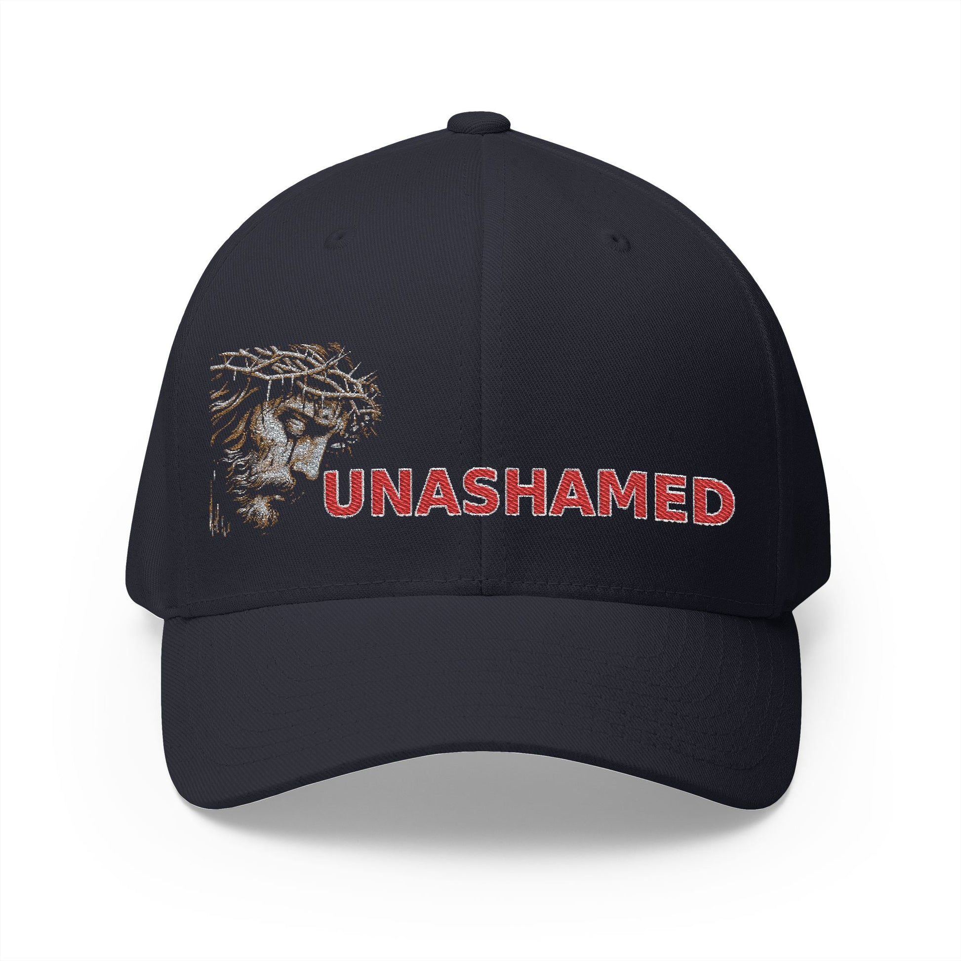Unashamed Embroidered 6-Panel Cap – Bold Streetwear Hat for Everyday Style