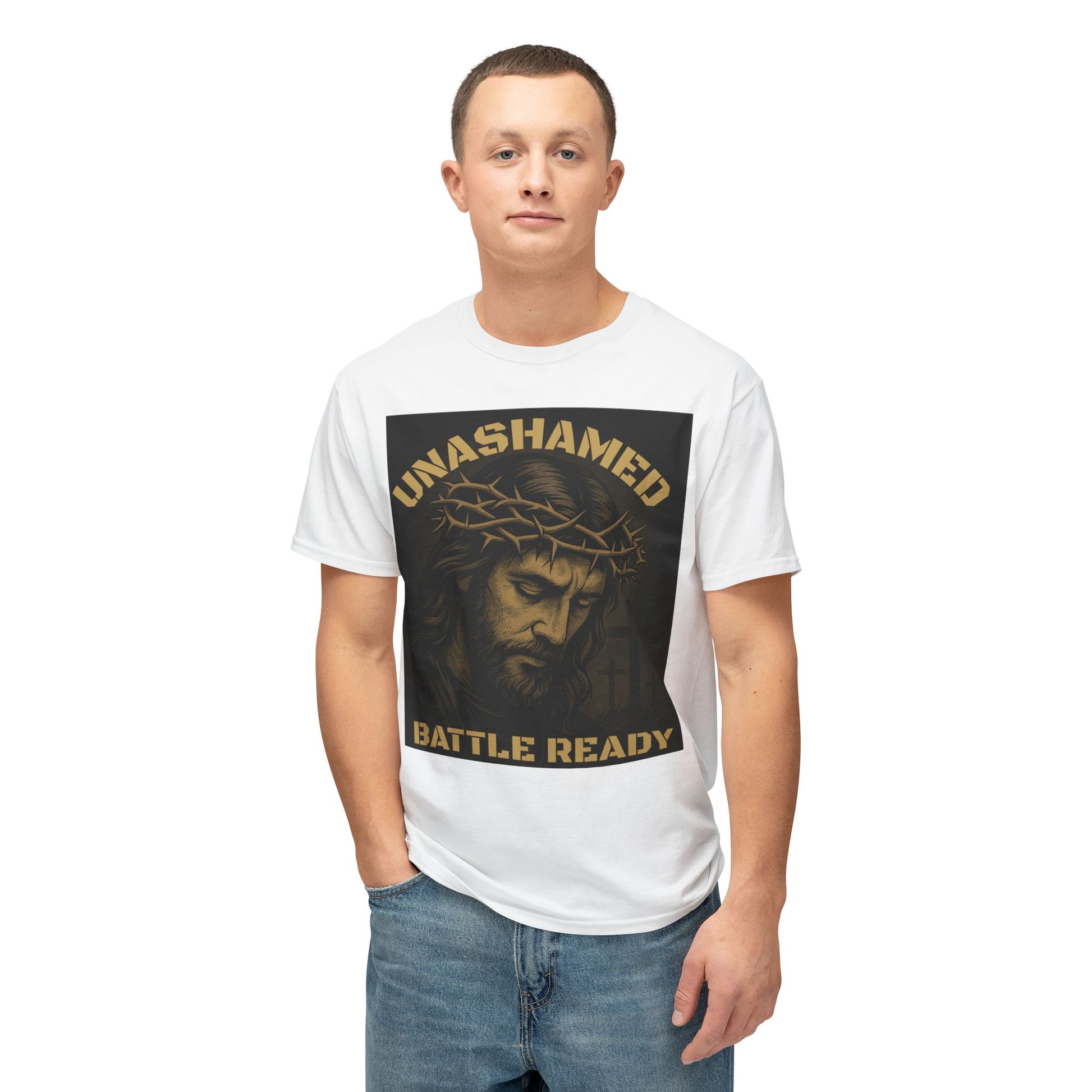 T-Shirt - Battle Ready Unashamed Father Son Holy Ghost Collection