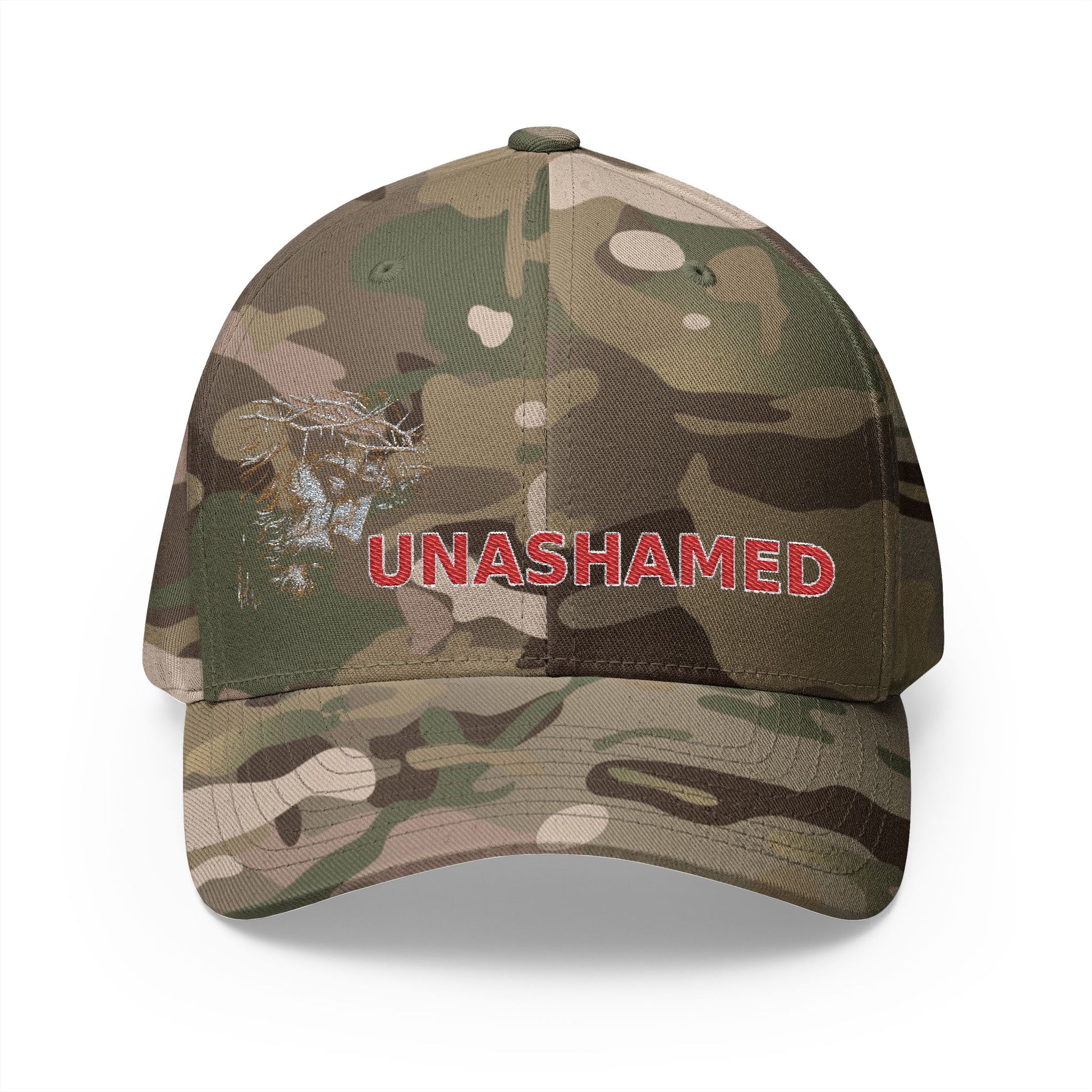 Unashamed Embroidered 6-Panel Cap – Bold Streetwear Hat for Everyday Style