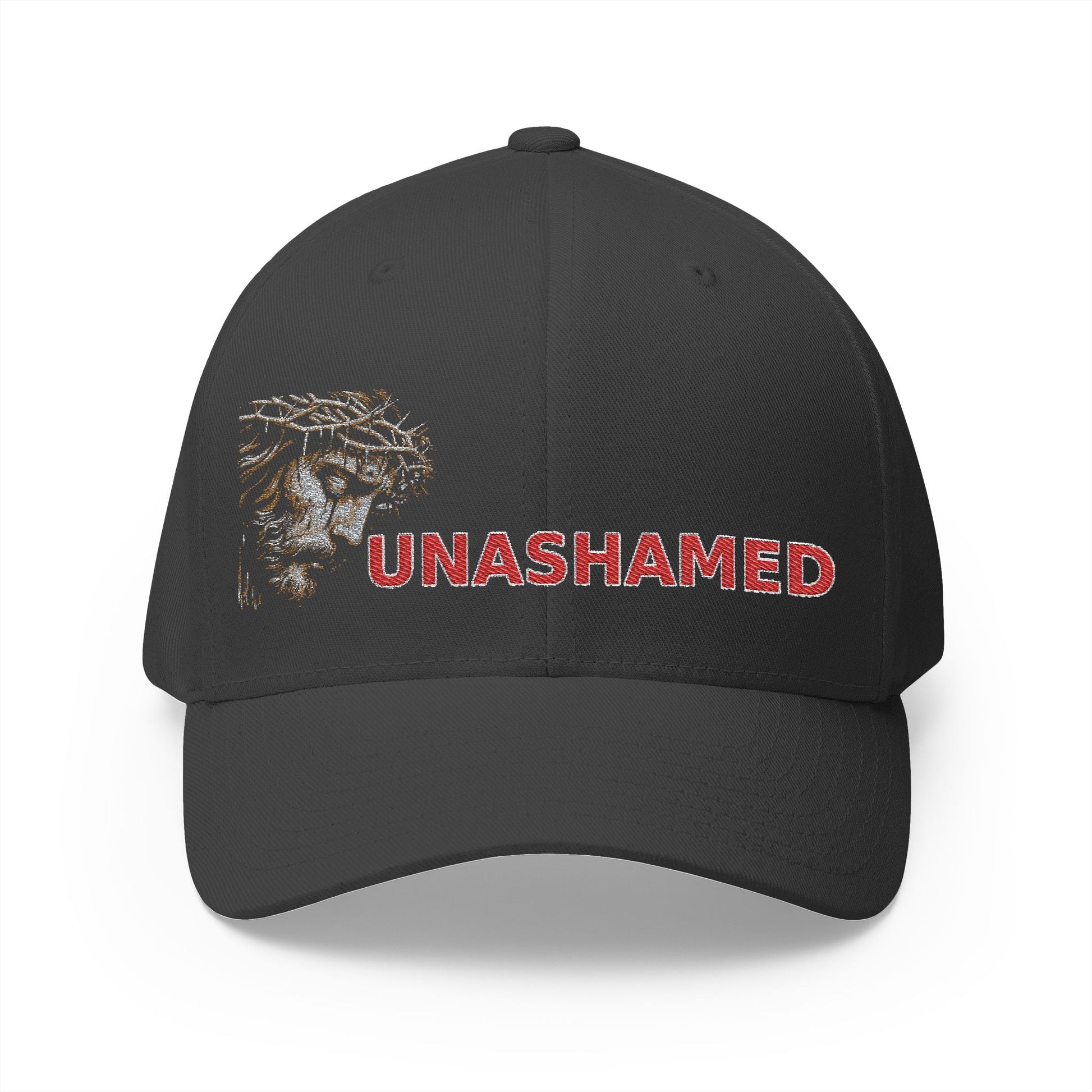 Unashamed Embroidered 6-Panel Cap – Bold Streetwear Hat for Everyday Style
