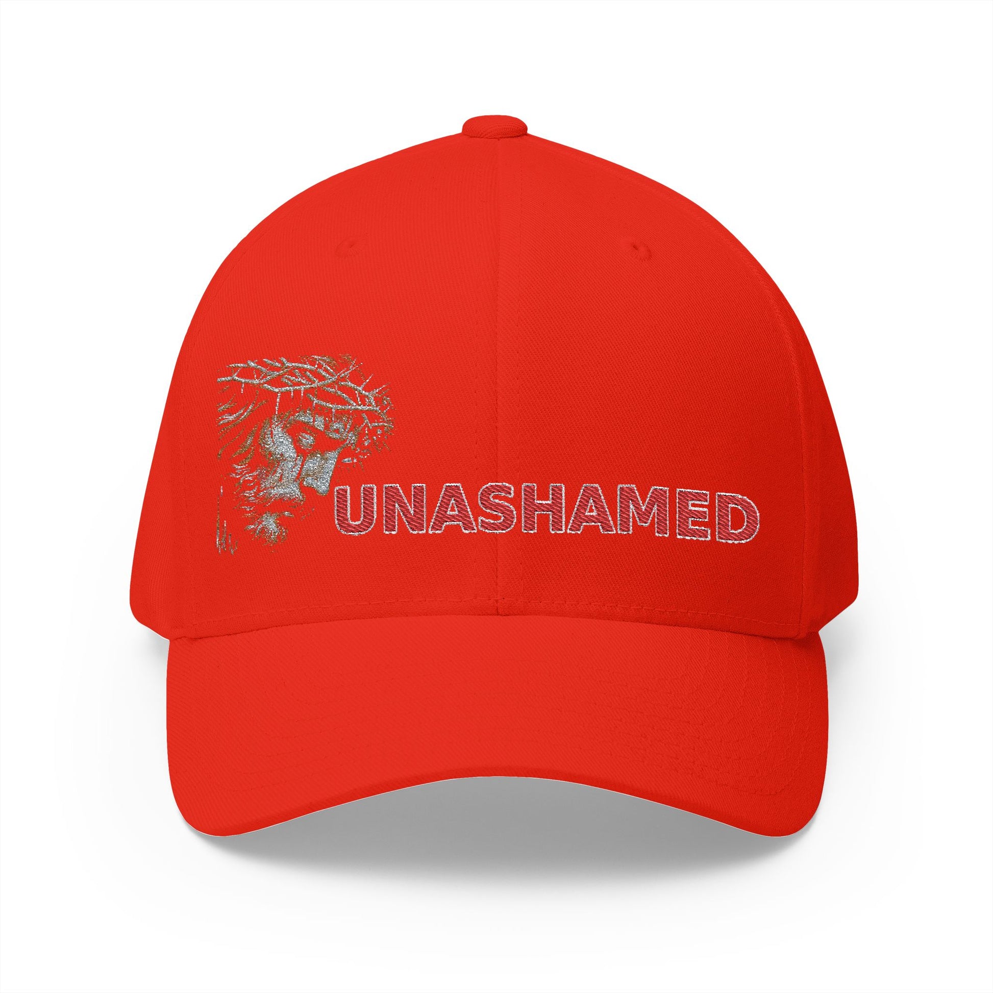 Unashamed Embroidered 6-Panel Cap – Bold Streetwear Hat for Everyday Style