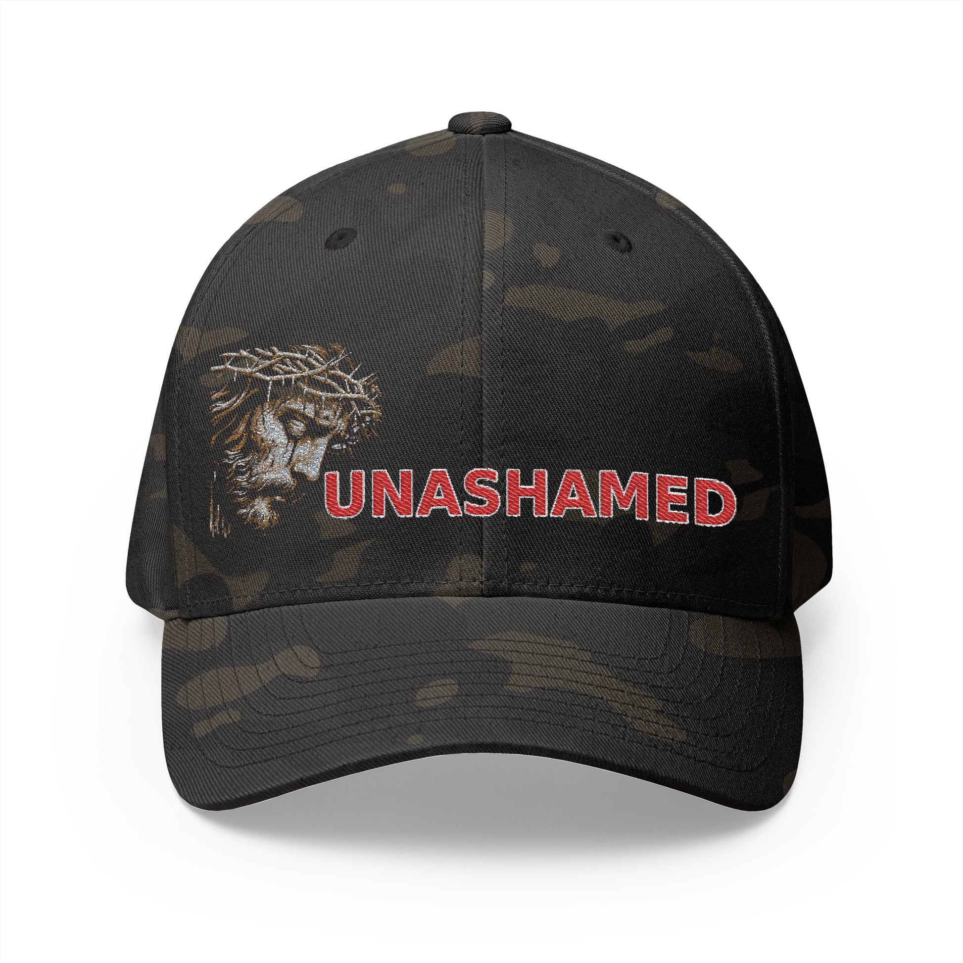 Unashamed Embroidered 6-Panel Cap – Bold Streetwear Hat for Everyday Style